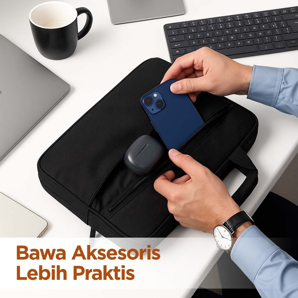 Gambar produk YASIT Tas Jinjing Laptop Waterproof Commuter Bag 13.3 Inch - YS-608