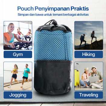 Gambar produk BUBM Handuk Microfiber Quick Dry 100x30cm - U0755