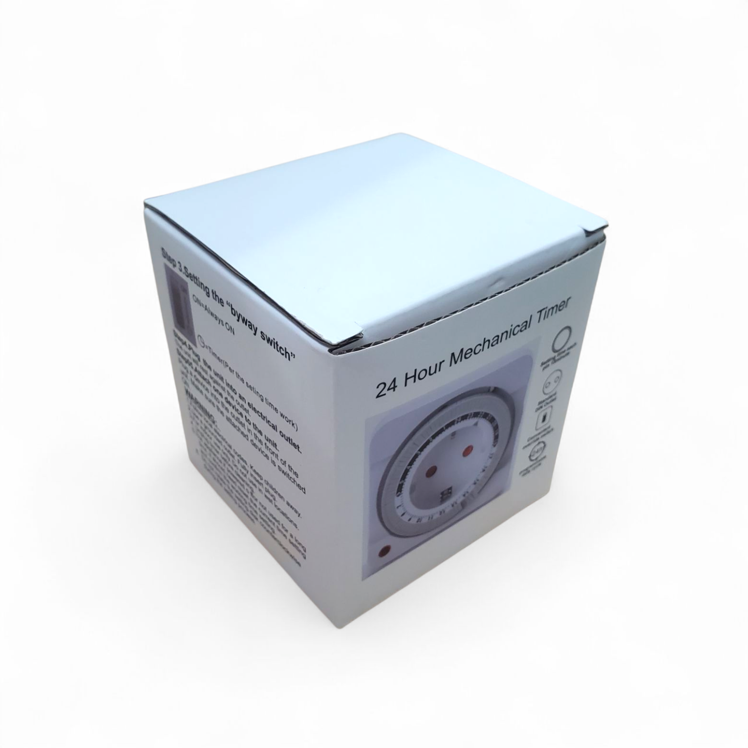Gambar produk BLOWINS Mechanical Timer Switch Mekanikal Analog 24 Jam 16A 3600W - MT06A-GR-H