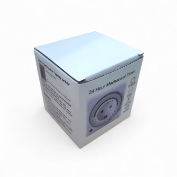 Gambar produk BLOWINS Mechanical Timer Switch Mekanikal Analog 24 Jam 16A 3600W - MT06A-GR-H