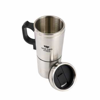 Gambar produk One Two Cups Cangkir Pemanas Air Elektrik Mobil Travel Mug 350ml 150ml - EST350