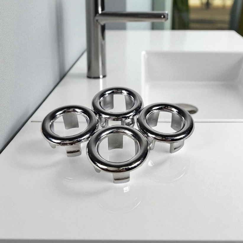 Gambar produk YUTH Penutup Lubang Wastafel Drain Cap Kitchen Basin Hollow Ring - Horn-0502
