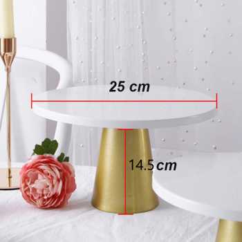 Gambar produk Chamat Rak Kue Stand Metal Dessert Table Cup Cake Tray - INU110