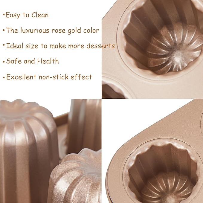 Gambar produk Mako Cetakan Kue 3D Dessert Cake Mold Non Stick Baking Tray 9 - INU78