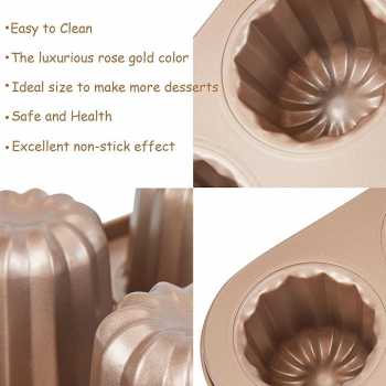 Gambar produk Mako Cetakan Kue 3D Dessert Cake Mold Non Stick Baking Tray 9 - INU78