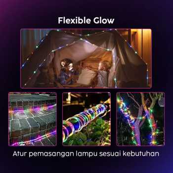 Gambar produk ANBLUB Lampu Hias String Lights Solar Power Waterproof 50 LED 3W 7M - HS-33