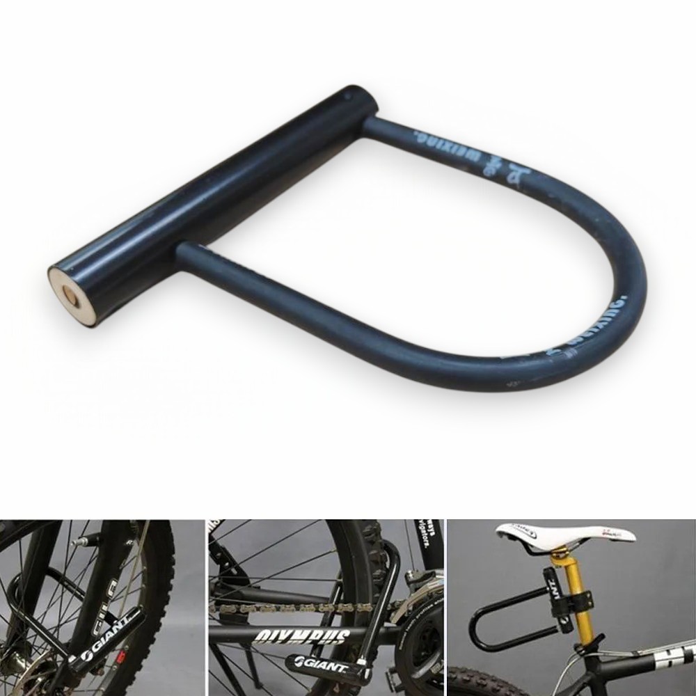 Gambar produk WEIXING Gembok Sepeda Anti Maling U-Lock Bicycle with Key - 819