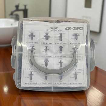 Gambar produk OTOHEROES Kancing Klip Mobil Baut Rivet Trim Retainer Clip 655 PCS - YH6