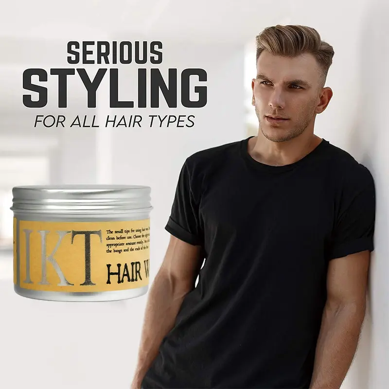 Gambar produk IKT Hair Styling Moisturizing Fragrant Vegan Hair Wax 130g - IKT130