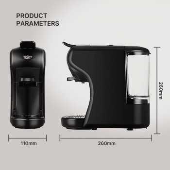 Gambar produk Trieste Mesin Kopi Espresso 3in1 Coffee Maker 19 Bar 1450W 600ml - ST-504