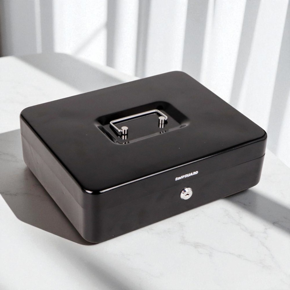 Gambar produk TaffGUARD Kotak Brankas Uang Cash Safebox Key Lock 30x24x9cm - 300A