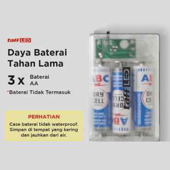 Gambar produk TaffLED Lampu Hias Gantung String Lights Model Bohlam Mini Waterproof 3M - ZYD0931