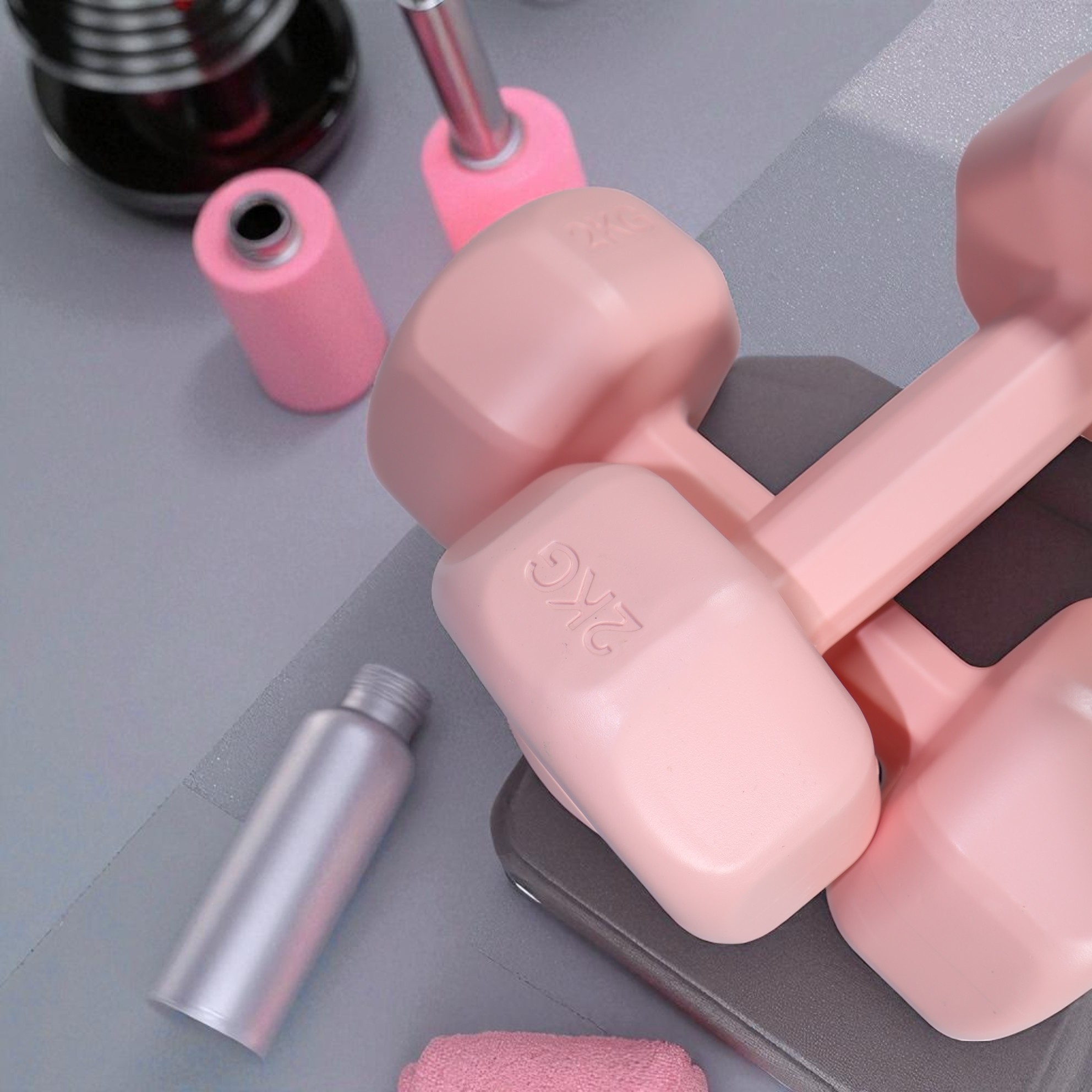 Gambar produk ARMEN Dumbell Barbell Squat Fitness Equipment Arm Muscle Training 4kg - AR121
