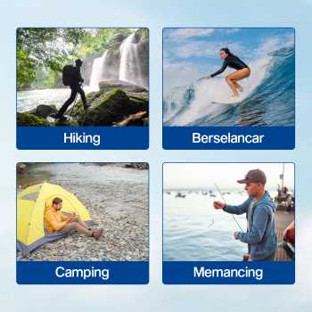 Gambar produk ZEST Tas Outdoor Waterproof Bucket Dry Bag 10L - OB109