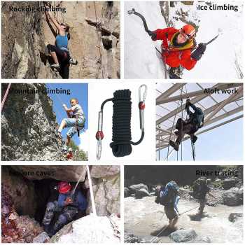 HIWALKE Tali Panjat Tebing Climbing Rope Outdoor Darurat - HW13