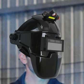 Gambar produk OZY Helm Las Automatic Dimming Flip Top Protective Mask with Headlight - 0-10