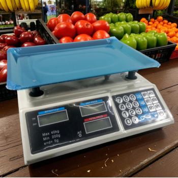 JIAHE Timbangan Buah Harga Digital Scale Pricing Dual LCD Display 40kg - 525