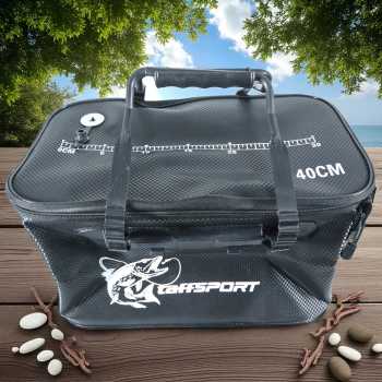 Gambar produk TaffSPORT Tas Perlengkapan Memancing Foldable Fishing Bucket EVA S - INU121