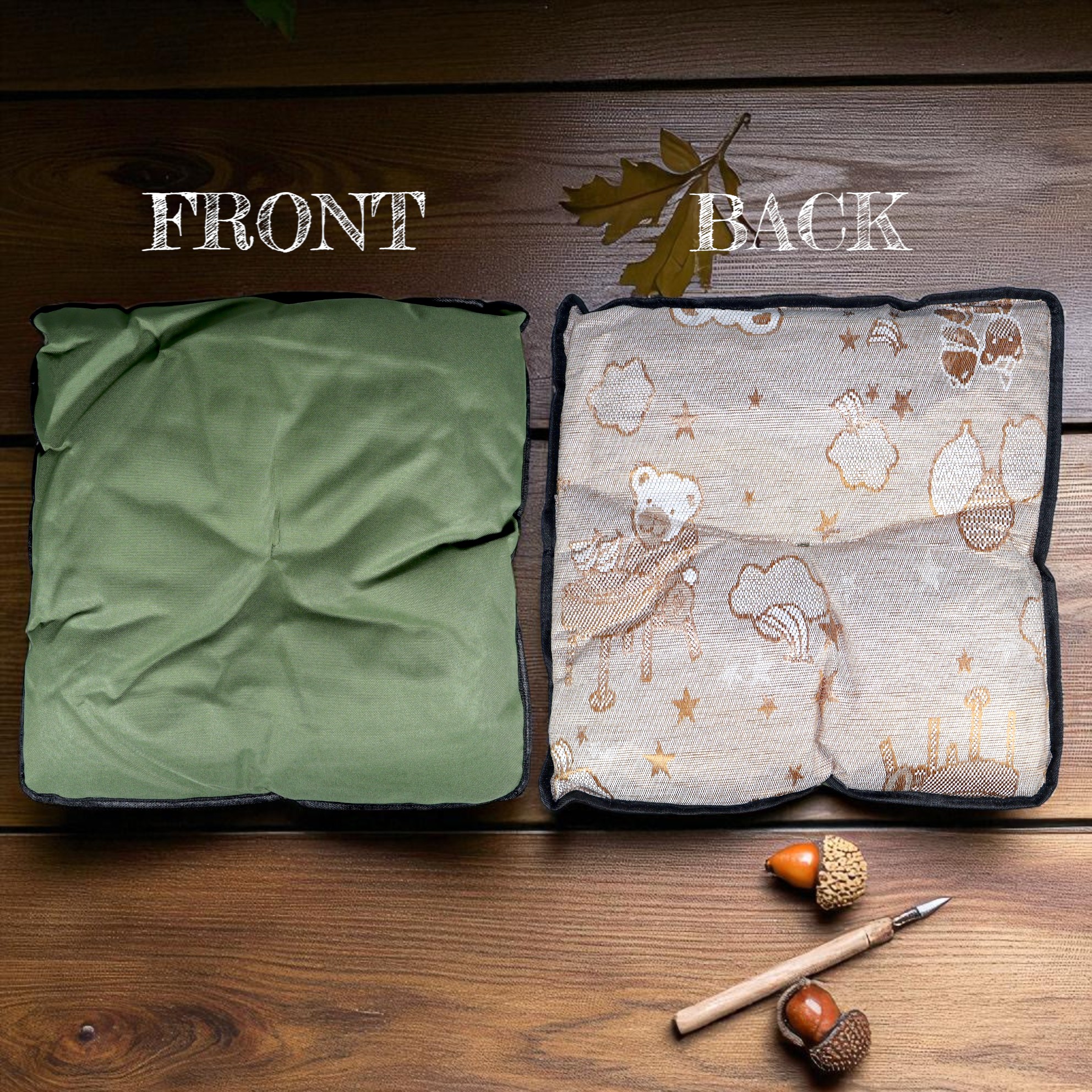 Gambar produk VOOPET Tempat Tidur Kucing Model Tenda Foldable Cat Bed with Pillow Size M - VP2