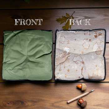 Gambar produk VOOPET Tempat Tidur Kucing Model Tenda Foldable Cat Bed with Pillow Size M - VP2