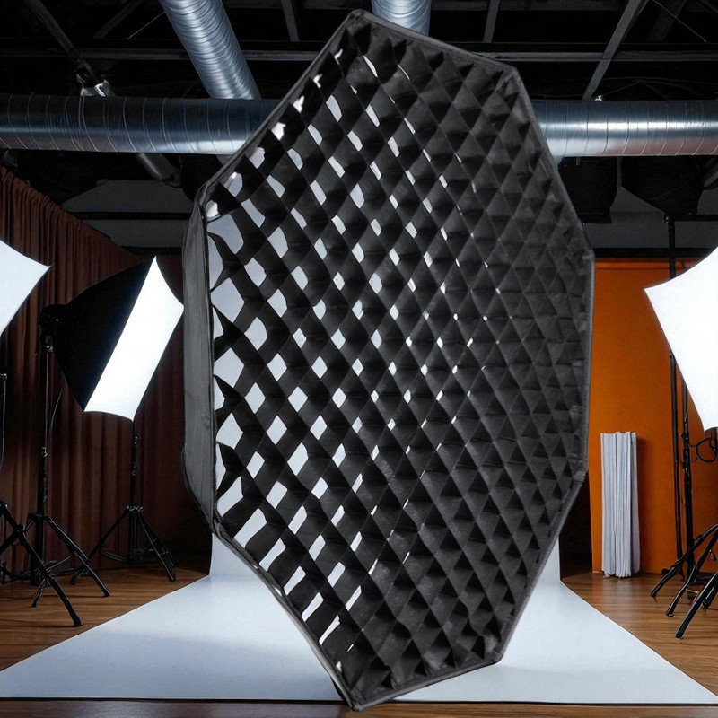 Gambar produk Octagonal Honeycomb Grid 120cm for Umbrella Softbox Reflector - 8K-120