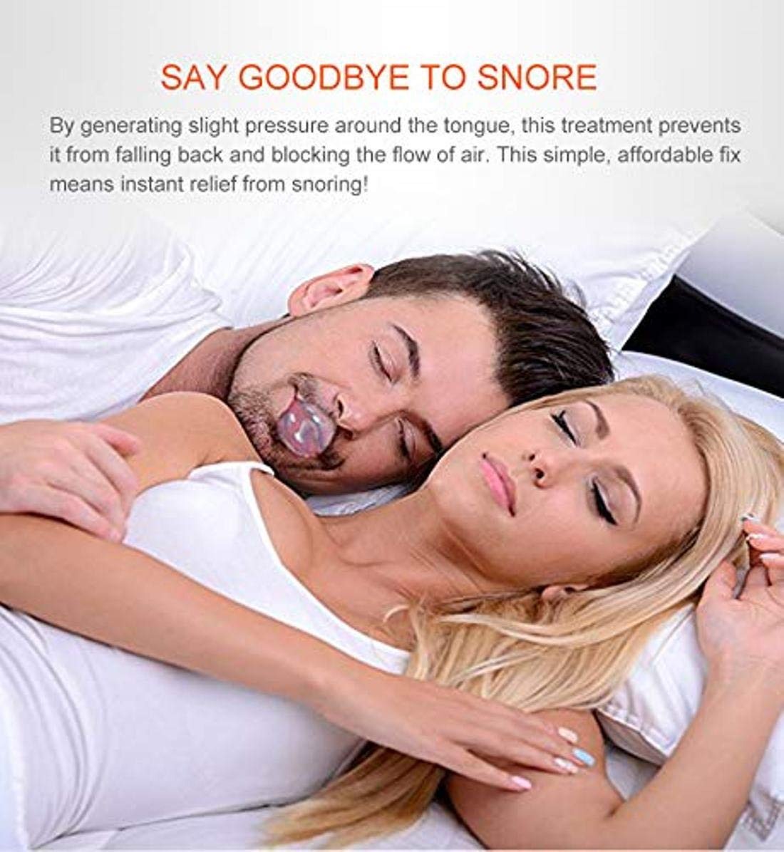 Gambar produk InniFun Alat Bantu Anti Ngorok Stop Snoring Aid Solution Tongue Guard - G7G40