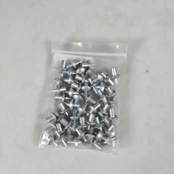 Gambar produk FMA Hammer Drive Expansion Rivets Steel Flat Round Head 5mm 50 PCS - FM57