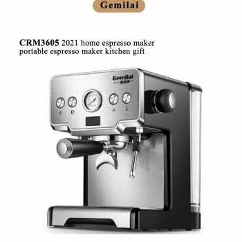 Gambar produk Gemilai Mesin Kopi Espresso Coffee Maker Frothing 15 Bar 1450W 1.7L - CRM3605