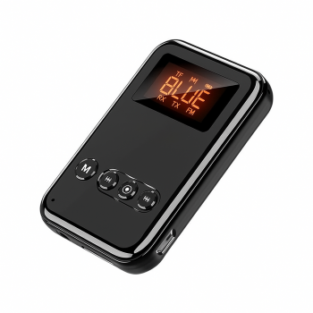 Gambar produk TKXEC Audio Bluetooth 5.0 Transmitter Receiver Adapter AUX FM - K6