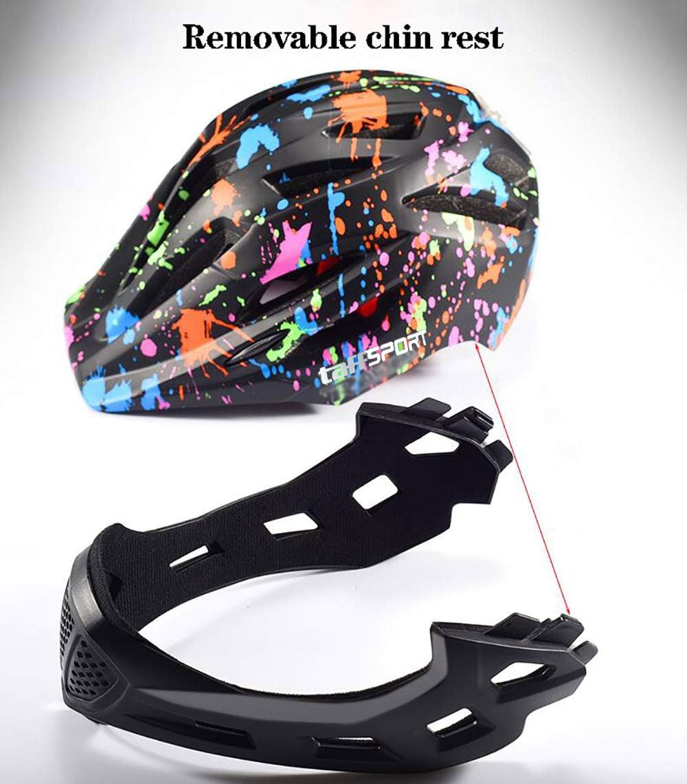 Gambar produk TaffSPORT Helm Modular Sepeda Anak Full Face Bike Size S - CHF78