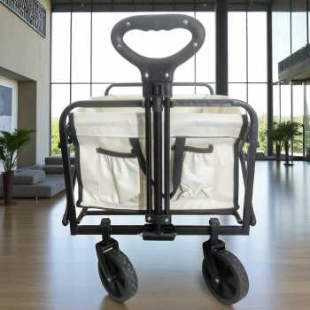 Gambar produk VILLVALD Troli Barang Lipat Camp Wagon Oxford Steel - VV80