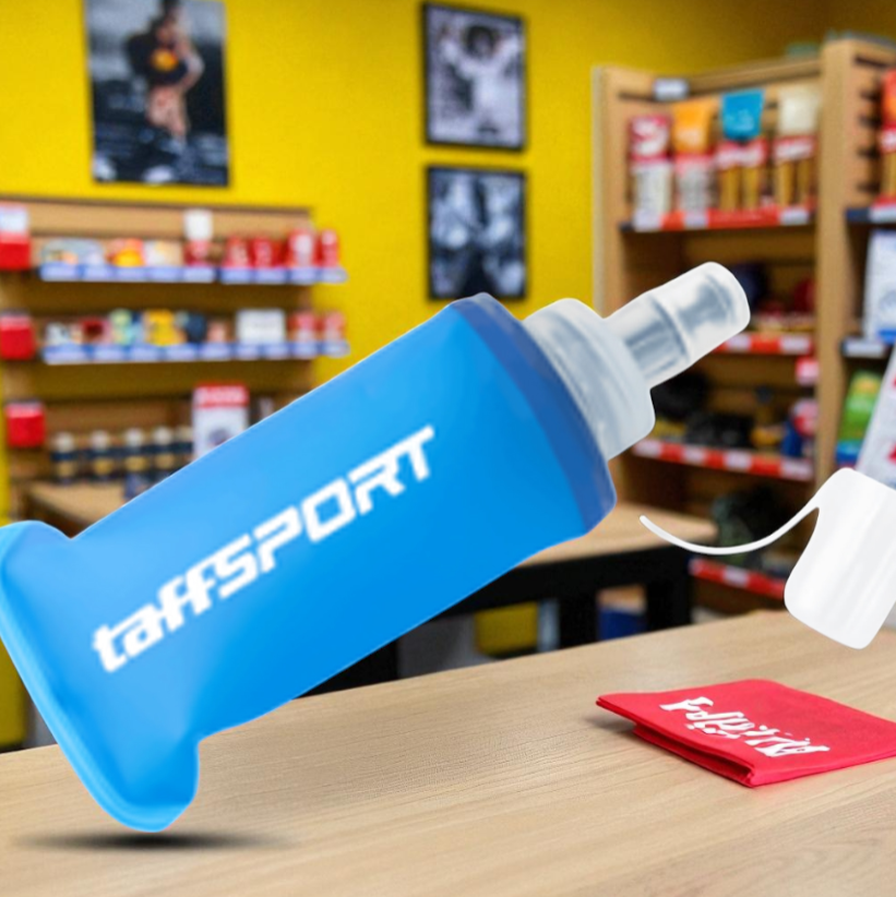 Gambar produk TaffSPORT Botol Minum Soft Flask Foldable Sport Water TPU 150ml - TFB-10