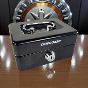 Gambar produk TaffGUARD Kotak Brankas Uang Safebox Key Lock 12.5x9.5x6cm - JJZS67