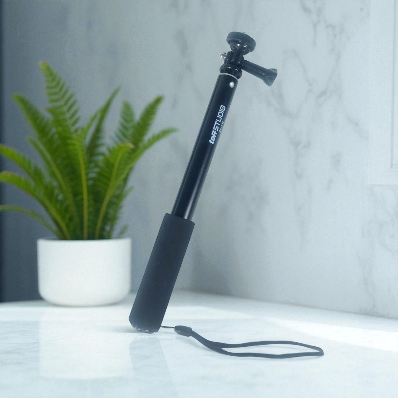 Gambar produk TaffSTUDIO Tongsis Monopod Round Mount for Action Camera / Smartphone - SS-101