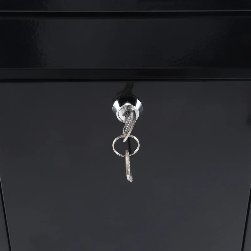 Gambar produk KAHOZI Kotak Surat Pos Metal Mailbox Outdoor with Lock 32x22x8.5cm - KH-32