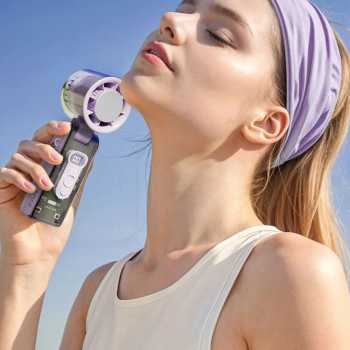Gambar produk ManchiMi Kipas Angin Portable Handheld Pocket Fan 3600mAh 13000RPM - MM130