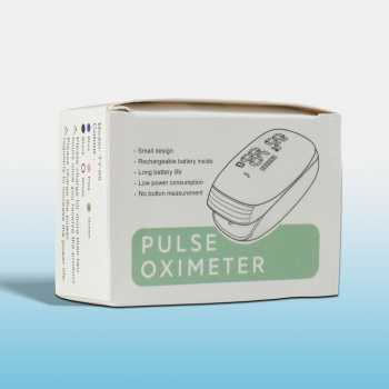 Gambar produk AIQUE Fingertip Pulse Oximeter Alat Ukur Saturasi Oksigen Darah - TY-05