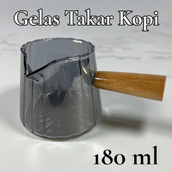 KEMORELA Gelas Takar Kopi Espresso Shot Measuring Cup 180ml - KM18