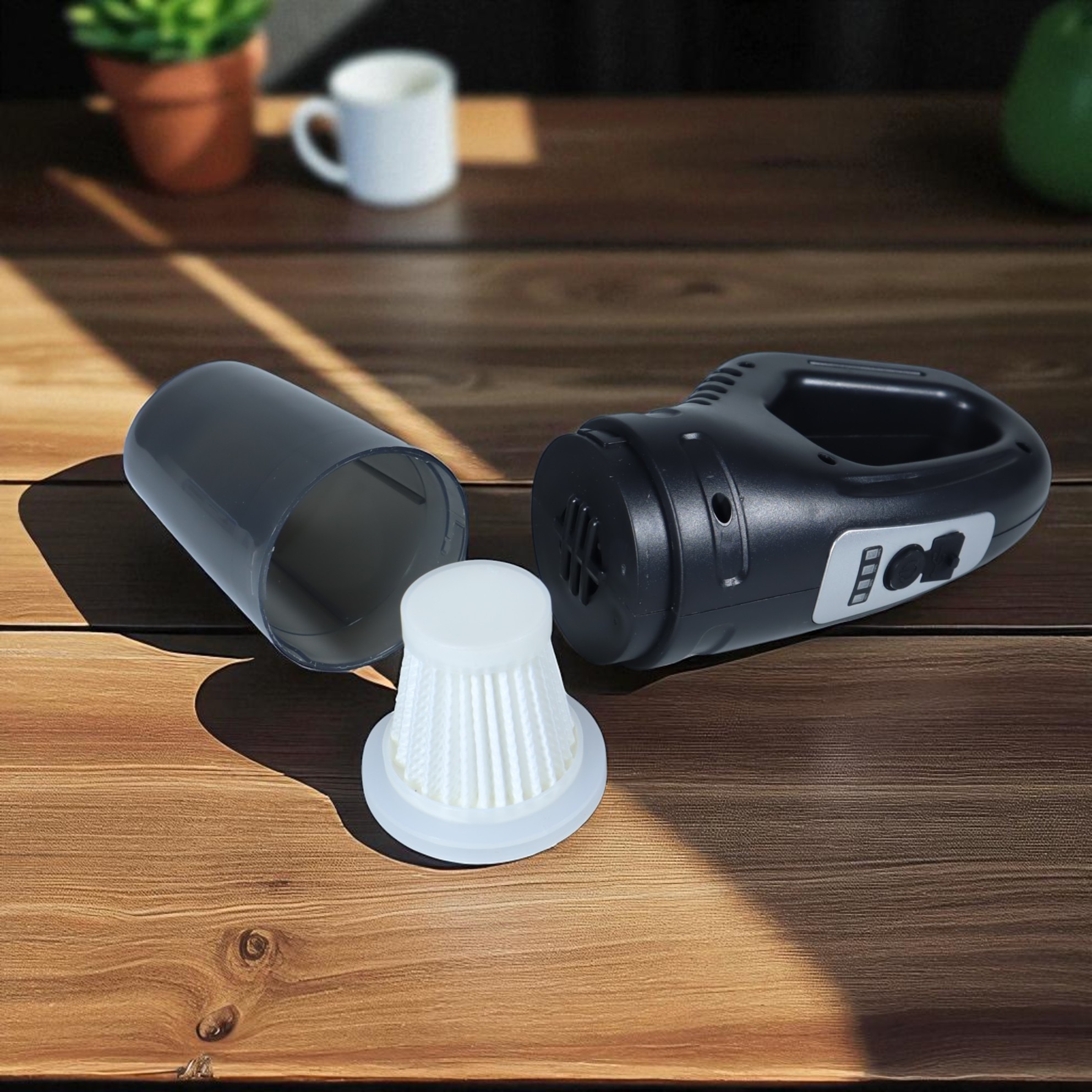 Gambar produk PHONEPACE Vacuum Cleaner Penyedot Debu Portable 3000Pa 1200mAh 30W - DC-6222