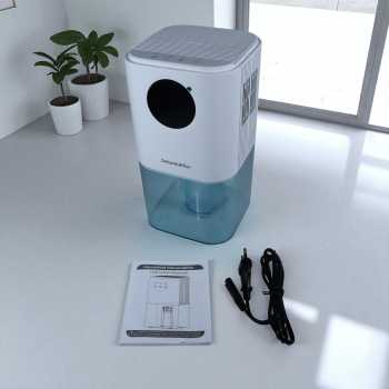 Gambar produk AGOLA Smart Dehumidifier Moisture Absorber Low Noise 1.7L Auto Shut - B221