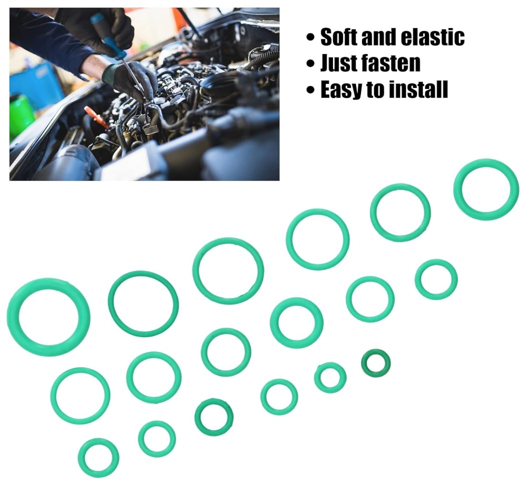 Gambar produk Taffware Karet Rubber O Ring Seal Gasket Sil Tightening 270 PCS - W-8085