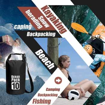 Gambar produk Dezlon Ocean Pack Tas Selempang Anti Air Outdoor Waterproof Dry Bag 10L - INU142