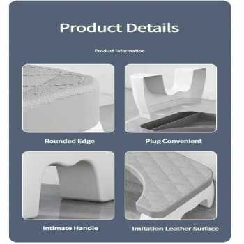 Gambar produk HOXHECIN Kursi Pijakan Kaki Kloset Toilet Stool Bathroom - H42