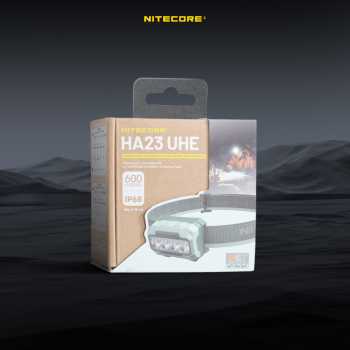 Gambar produk NITECORE Senter Kepala Headlamp LED MCT UHE 3in1 Color IP68 600 Lumens - HA23 UHE