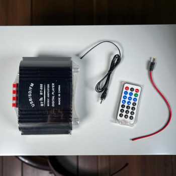 Gambar produk VODOOL Audio Amplifier HiFi Bluetooth 5.0 Stereo 4 Channel 1600W - BT-998