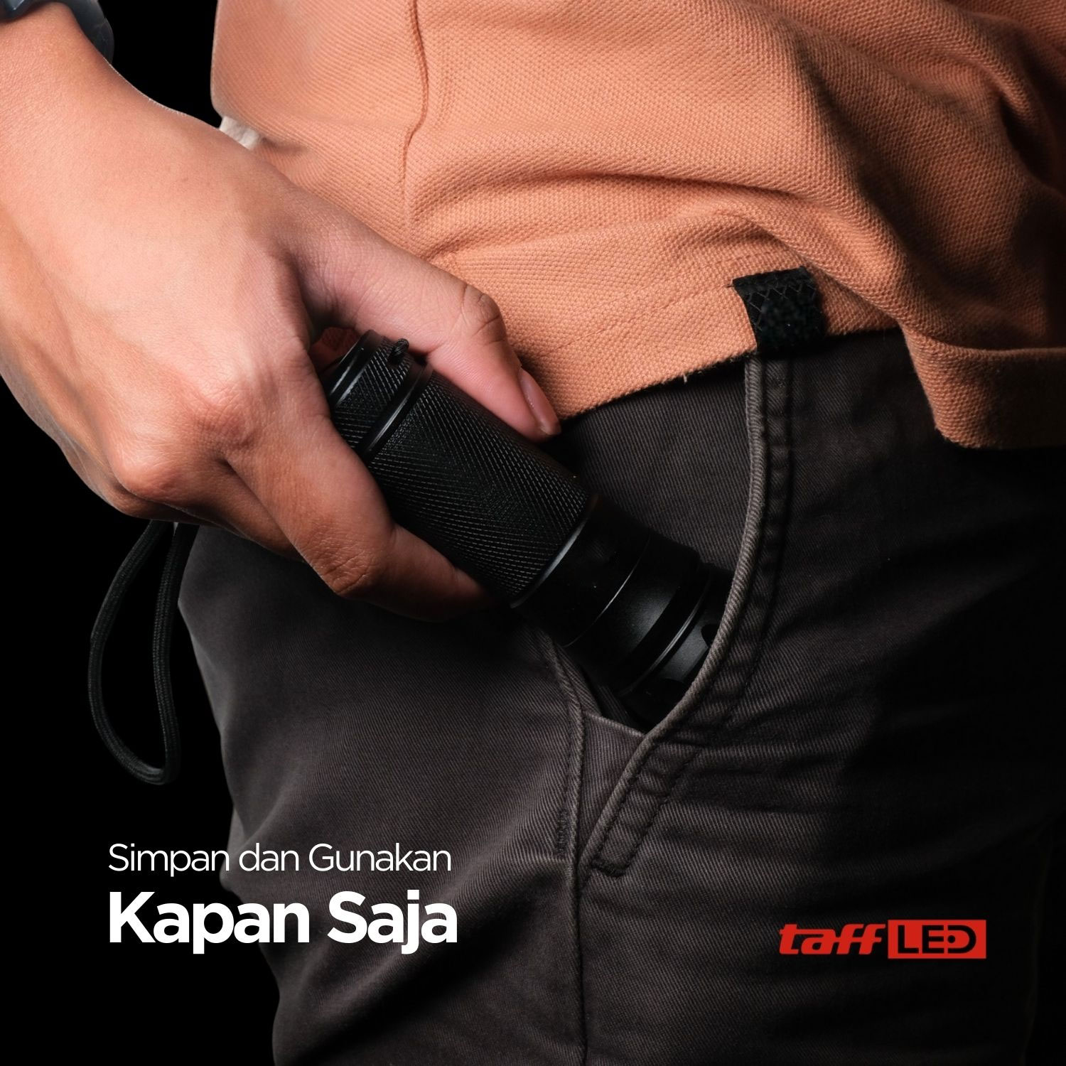 Gambar produk TaffLED Senter Tactical XML-T6 3000 Lumens Dengan Baterai Charger Box - E97