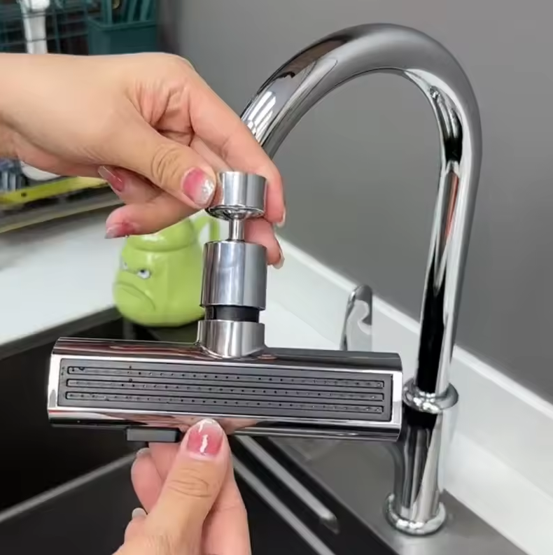 Gambar produk OLAF Keran Air Extender Faucet Water Outlet Universal 360 Degree - O2