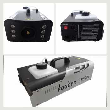 Gambar produk MFL Mesin Pembuat Kabut Professional Mist Fog Machine RGB Remote 1500W - MF150