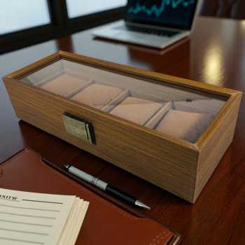 WBOX Kotak Jam Tangan Storage Organizer Wooden Elegant Watch Box - SKW148/SKW147