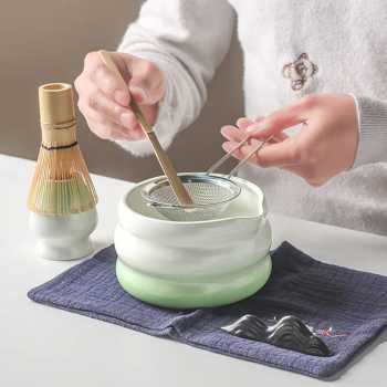 Gambar produk Dreambu Mangkuk Teh Chawan Matcha Ceramic Japanese Tea Bowl 500ml - D500